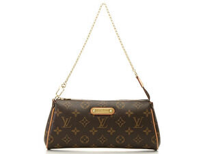 LOUIS VUITTON Eva Handbag Monogram Brown